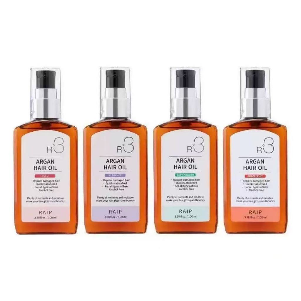 [RAIP] R3 Argan Hair Oil Essence 100ml (9ประเภท)