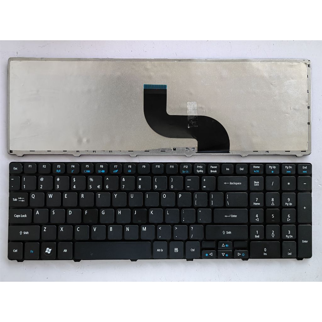 US Layout แป้นพิมพ์แล็ปท็อปสําหรับ Acer Aspire 5745 5745G 5745P 5810 5810T 5810TG 5810TGZ ไม่มีจุดไม