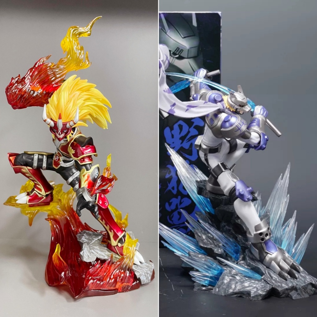 รถซอมบี้ Vulcan Beast Wild Wolf Beast Digimon อะนิเมะ สินค้า gk รูปเครื่องประดับ