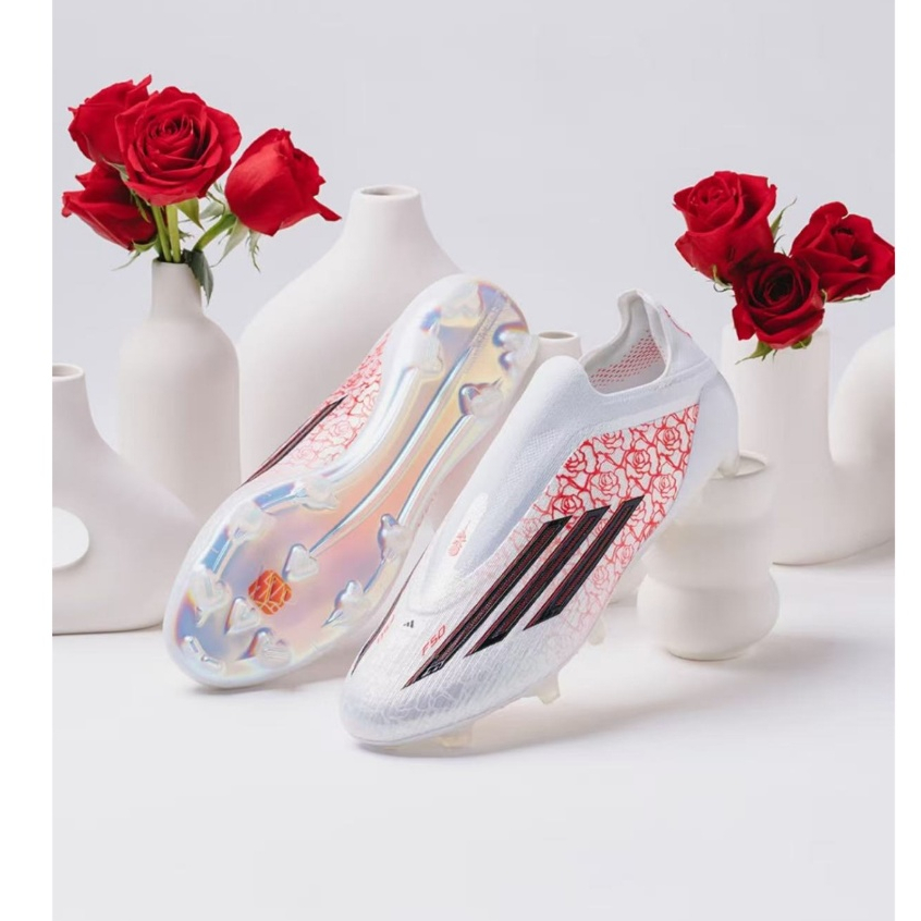 รองเท้าฟุตบอล F50 Elite FG Yamal แบบไร้เชือก กันลื่น ทนทาน ไซซ์ 36-45