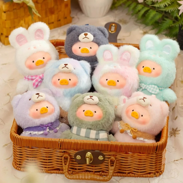 พวงกุญแจลูกหมูเท็ดดี้ Lulu | ข้อเสนอพิเศษกวาดล้าง 52Toys ของแท้