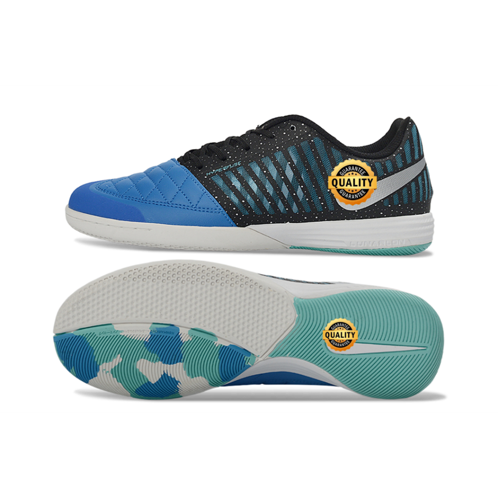 Lunar Gato II IC รองเท้าฟุตบอลระบายอากาศแบบสวมและทนทานขนาด: 36-45 A