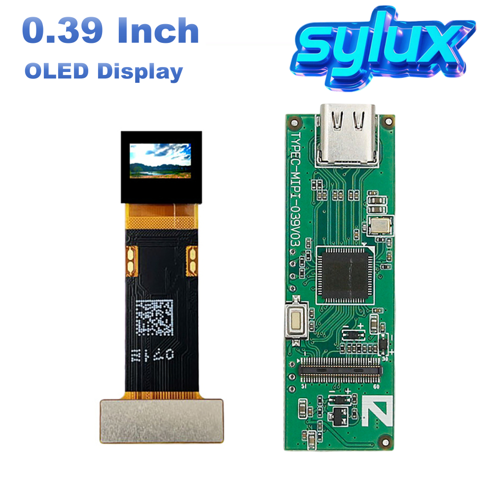 0.39 นิ้ว 1920x1080 จอภาพ Micro OLED HDMI ถึง MIPI สําหรับ AR/Nightvision/กล้องโทรทรรศน์ Monitor