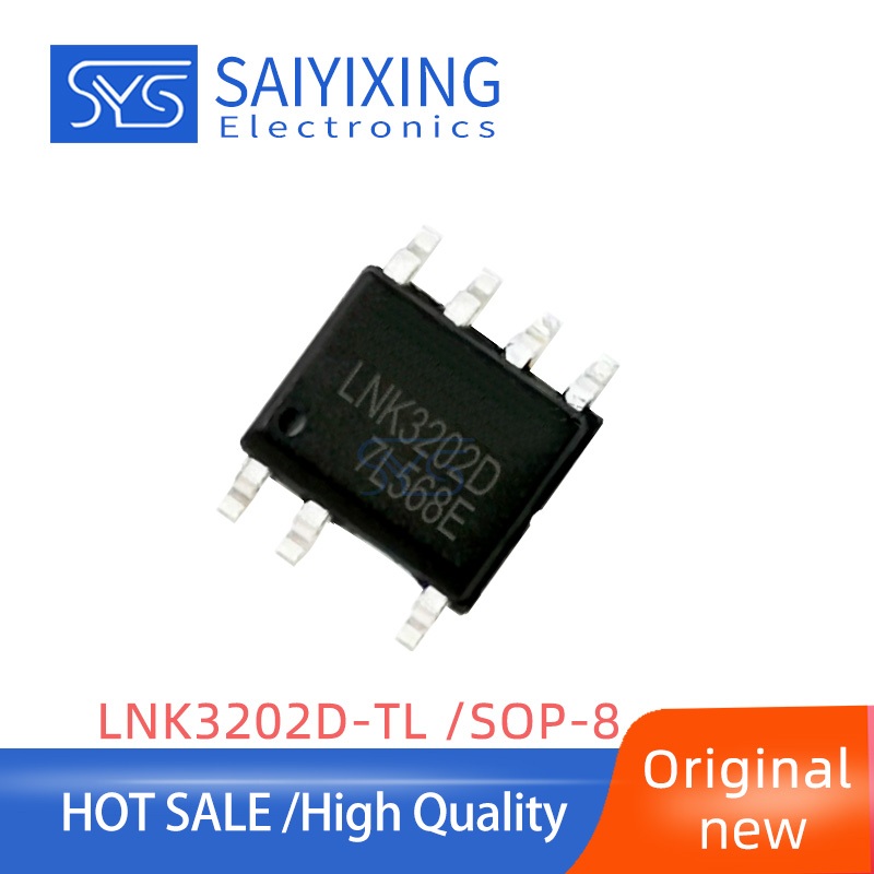 5 ชิ้นใหม่ LNK3202D-TL ic LNK3202D SOP-8 AC-DC Controller และตัวควบคุมแรงดันไฟฟ้า