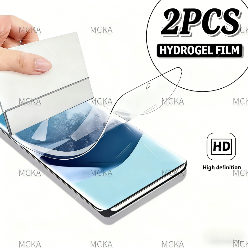 สําหรับ S26Edge 2 แพ็ค 3D High-Definition Hydrogel ฟิล์มสําหรับ Samsung S25Edge S25 S25U S24 S24U S2