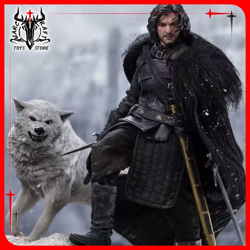 [PRE-ORDERS]KLG Game of Thrones Jon Snow 1/12 Scale Cloth Action Figure