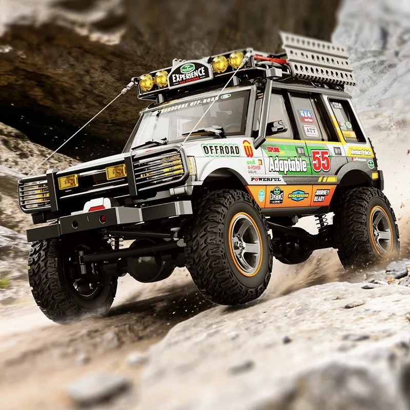 ใหม่ JXC LR1801 1/18 Scale LR1801 RC รถ 4WD Full Proportion Dual ความเร็วจําลองปีนเขา Off-road ของเล