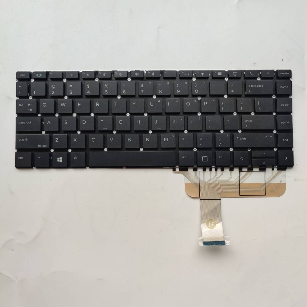 US Layout แป้นพิมพ์แล็ปท็อปสําหรับ HP EliteBook X360 1040 G5 G6 HSTNN-DB8M L07041-855 ไม่มีจุดไม่มี 