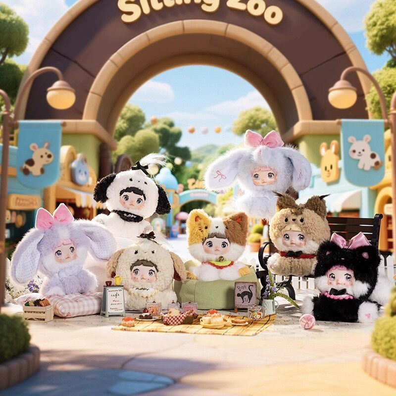 Nommi ซีรีส์ Blind Box นั่งเล่นในสวนสัตว์