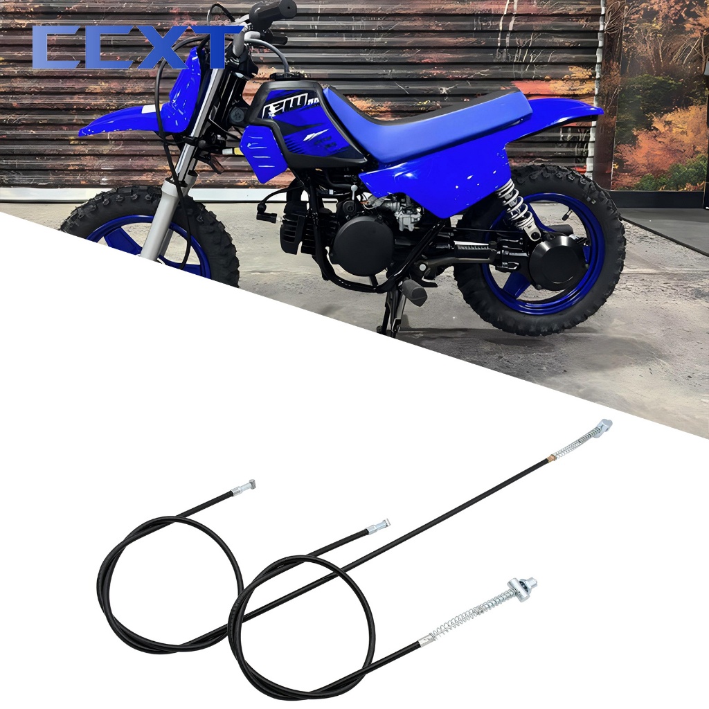 รถจักรยานยนต์ด้านหน้าและด้านหลังชุดสายเบรค Braking Line Wire สําหรับ Yamaha PW50 PY50 PW PY 50 Dirt 