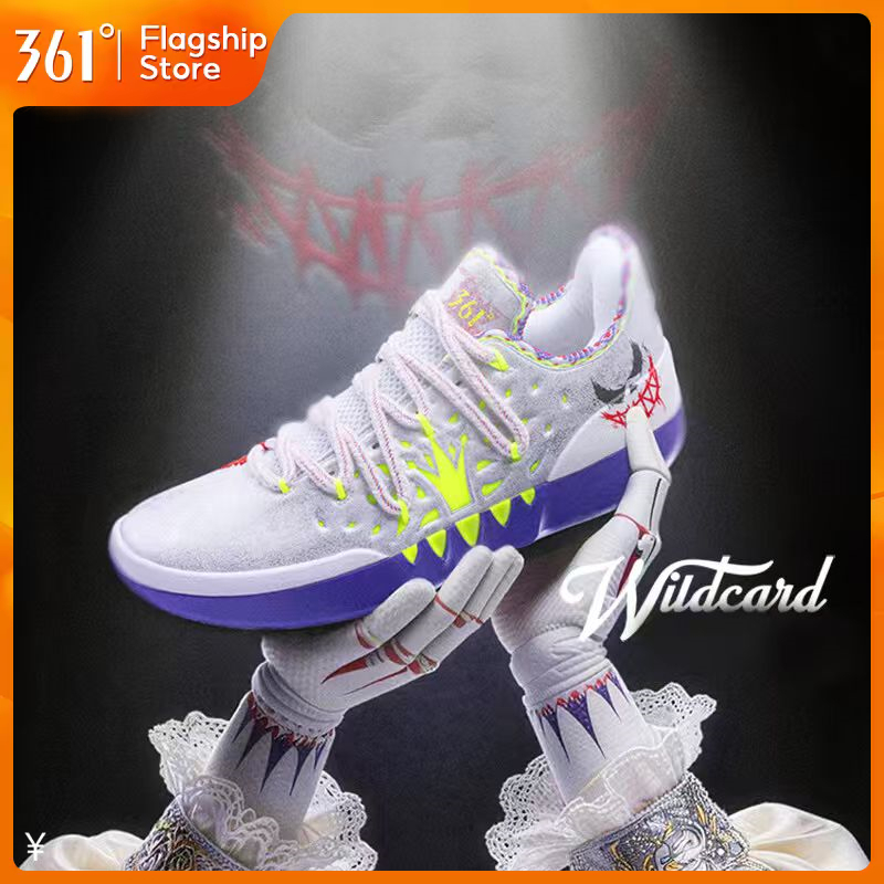 【361 Degrees】 Joker 2 รองเท้าบาสเกตบอลผู้ชาย ใส่สบายและทนทาน 672621111