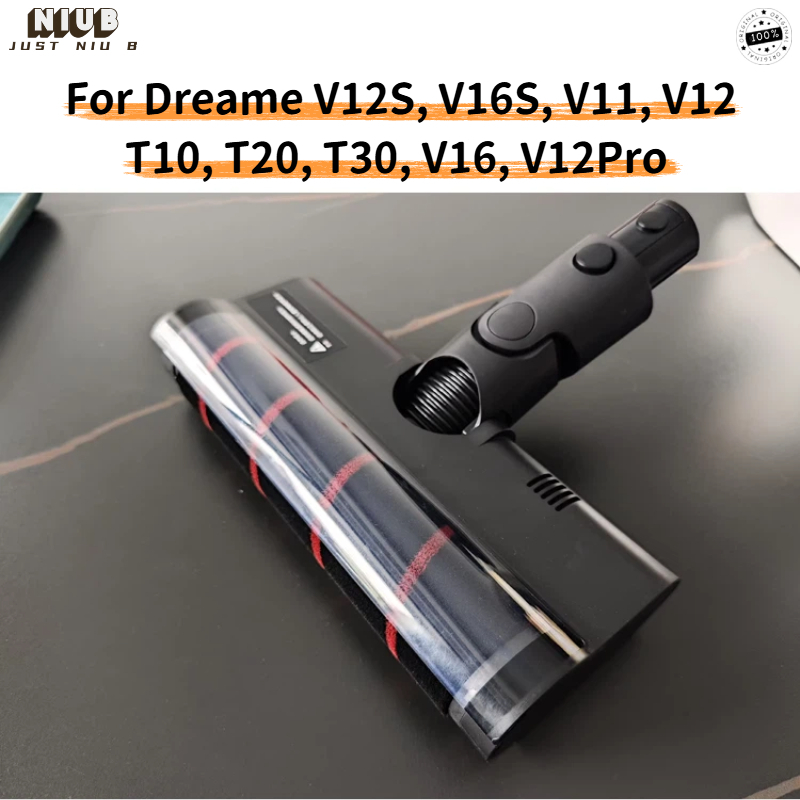 แปรงต้นฉบับสําหรับ Dreame V12S, V16S, V11, V12, T10, T20, T30, V16, V12Pro เครื่องดูดฝุ่นแปรงพื้น