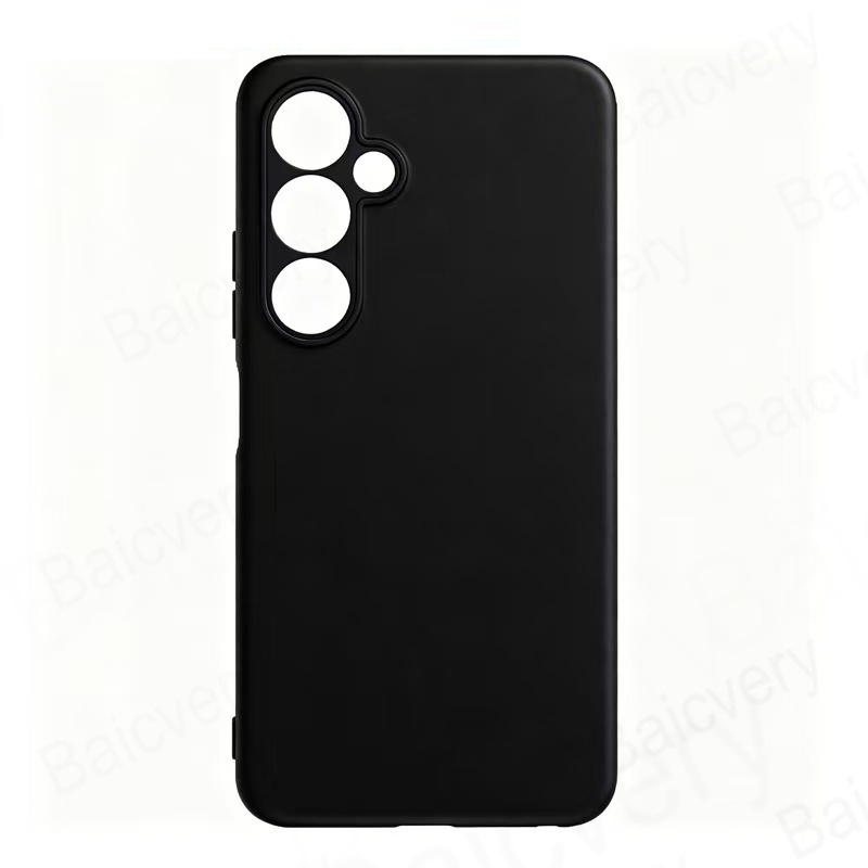 ZTE Blade V80 MAX / NUBIA V80 MAX เคสสีดําซิลิโคน TPU แบบนุ่มฝาครอบป้องกันแบบเต็ม