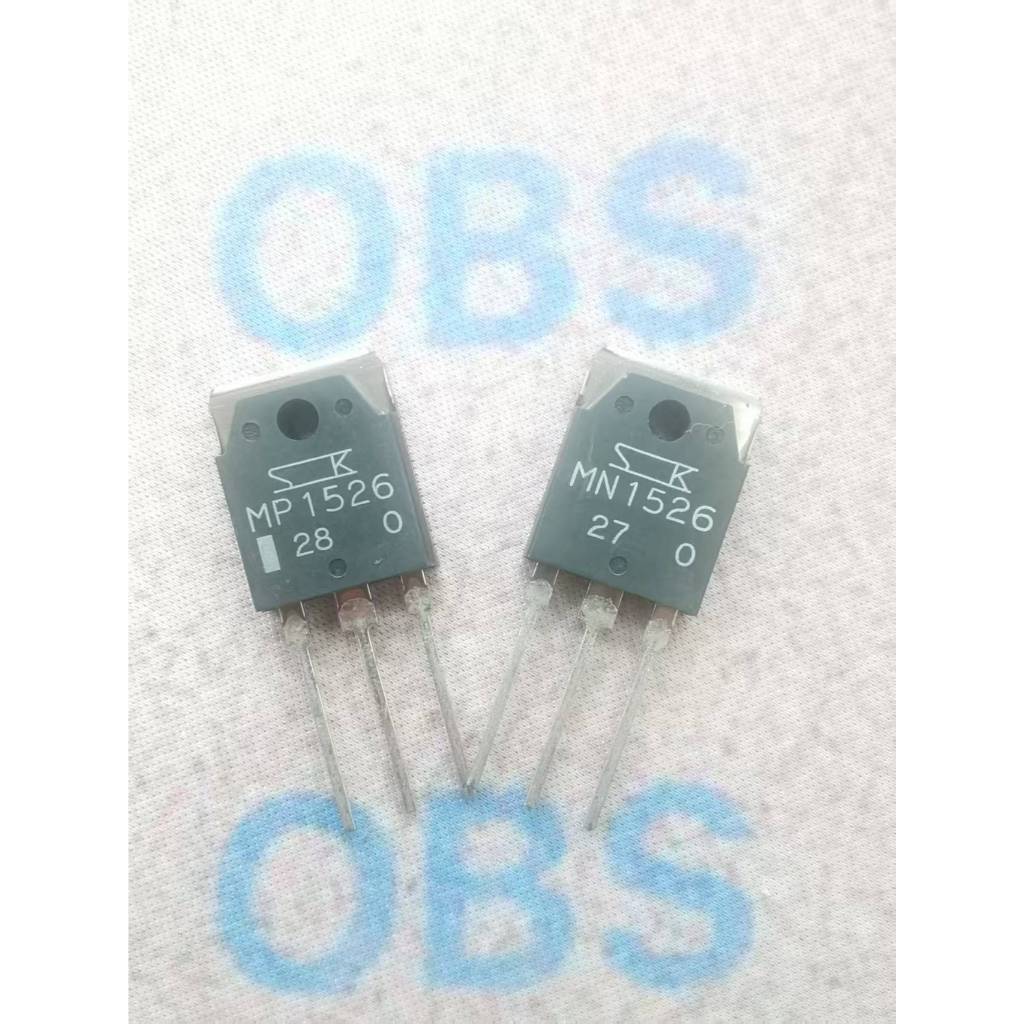 ((1 คู่) MN1526 ยี่ห้อใหม่ MP1526 O-Gear Y-Gear นําเข้าญี่ปุ่น SANKEN Tube Power Tube Audio Power Am