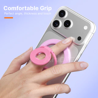 XHotch Dopamine Contrast Magnetic Folding Stand Universal Phone And Tablet Stand Double Sided Magnetic Attraction พร้อมการหมุน 360 องศาแบบพกพาขาตั้งสามพับ