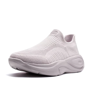 【xtep】ComfGo | Slip-on รองเท้าลำลองผู้ชายสำหรับฤดูร้อน ทำจากผ้าตาข่ายนุ่มสบาย และรองเท้ากีฬาผู้หญิงน้ำหนักเบาช่วยเพิ่มความสูง