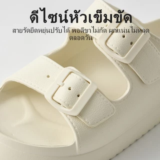 UTUNE รองเท้าแตะสไตล์คลาสสิกสำหรับผู้หญิง พื้น EVA นุ่มและยืดหยุ่น ปรับสายรัดได้ เหมาะกับการสวมใส่ภายในและภายนอกบ้าน