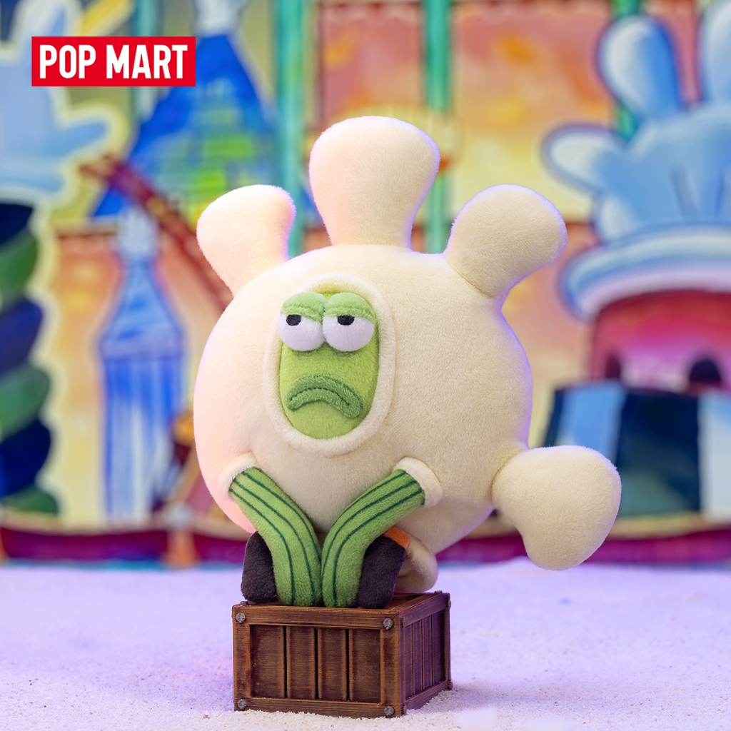POP MART Residents of Bikini Bottom-Whimsical Plush Part2 Blind Box Action Toys Collectable Figure Birthday Gift Kid Toy