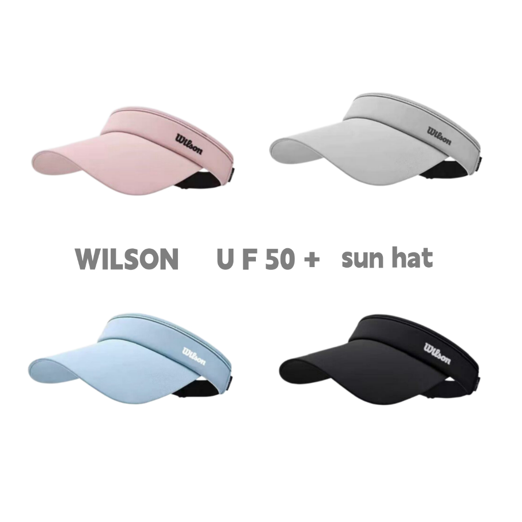 Wilson Tennis Hat ซิลк์เย็นแห้งไว สำหรับใส่ในฤดูร้อน
