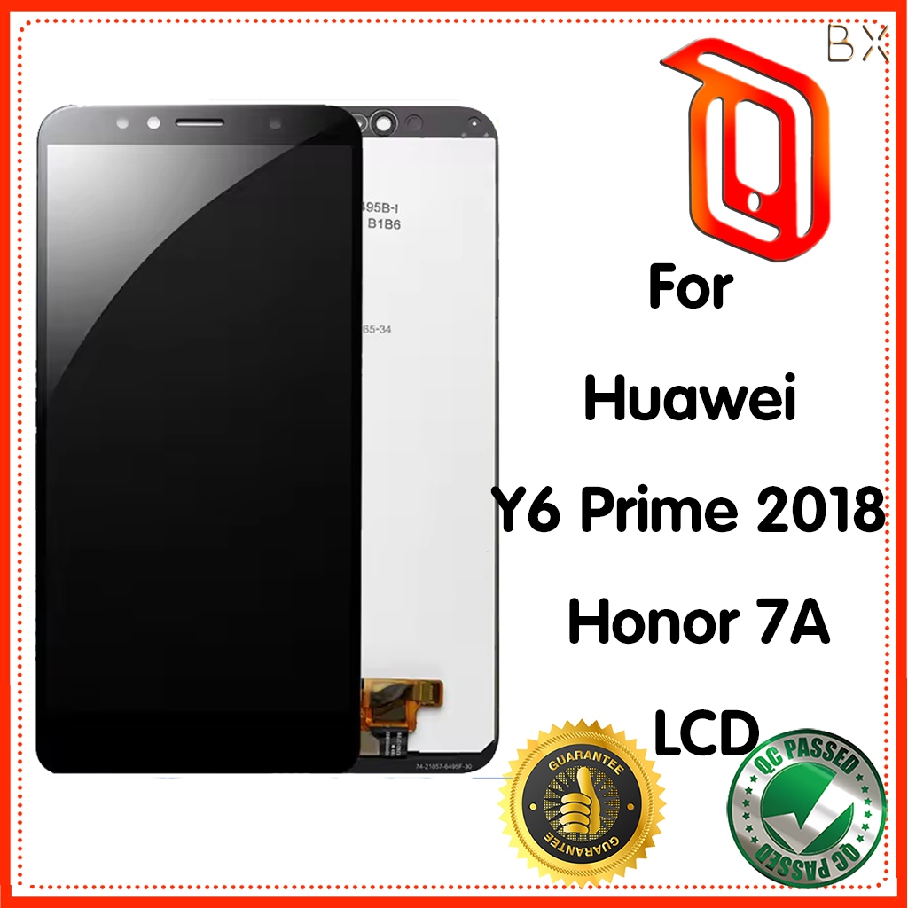 สําหรับ Huawei Y6 Prime 2018 / Honor 7A / 8E จอแสดงผล LCD และชุดแผงสัมผัส