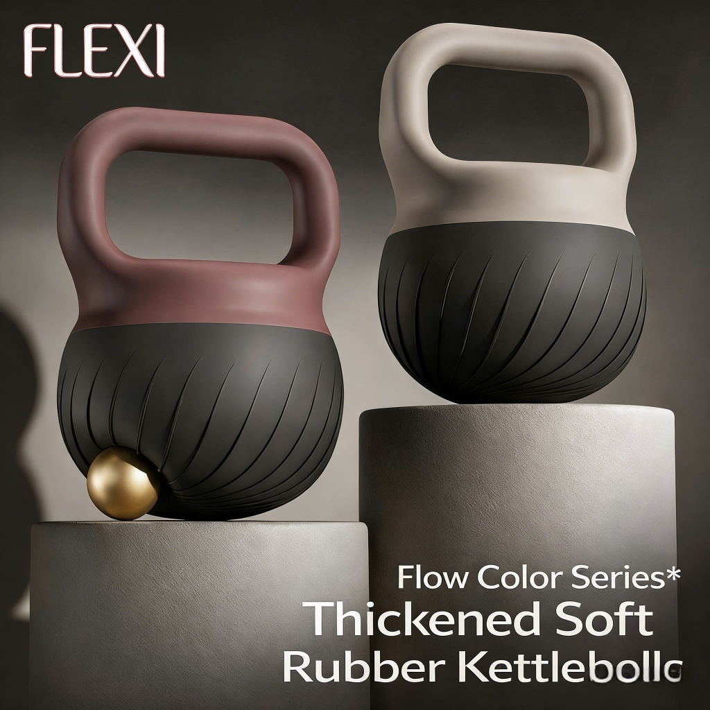 FleXI แคทเทิลเบล Kettlebell 4/6/8KG ผู้หญิง ผู้ชาย ออกกำลังกายที่บ้าน  เครื่องออกกำลังกาย  เคตเทิลเบ
