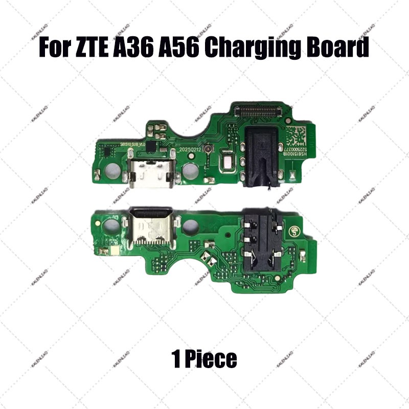 สําหรับ ZTE A36 A56 แท่นชาร์จ Flex Cable USB Charger Port Dock Connector Parts