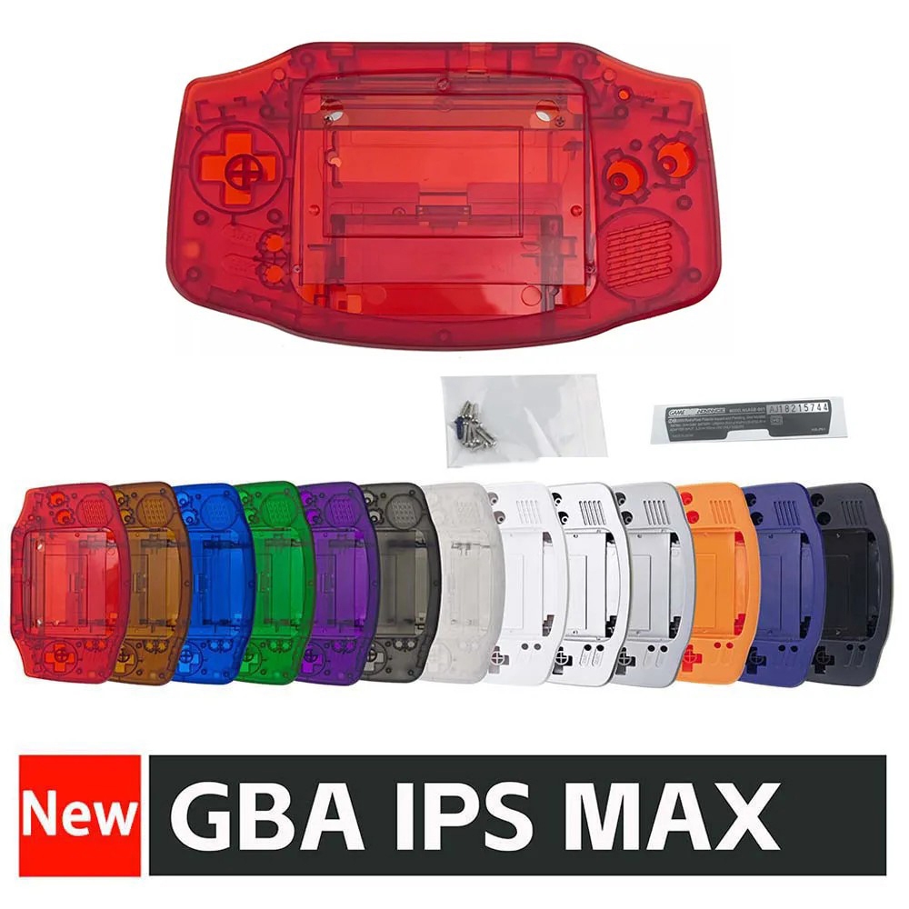 เต็มใหม่ GBA IPS ลามิเนตสําหรับ 3.2 นิ้ว Gameboy Advance IPS MAX เคลือบลามิเนต LCD เน้นความสว่างหน้า