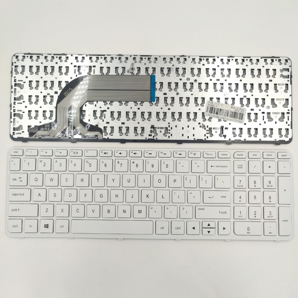 US Layout แป้นพิมพ์แล็ปท็อปสําหรับ HP Pavilion 15-n 15-e 15-D 15-H 15-R 250 G3 255 G3 256 G3 ไม่มีจุ