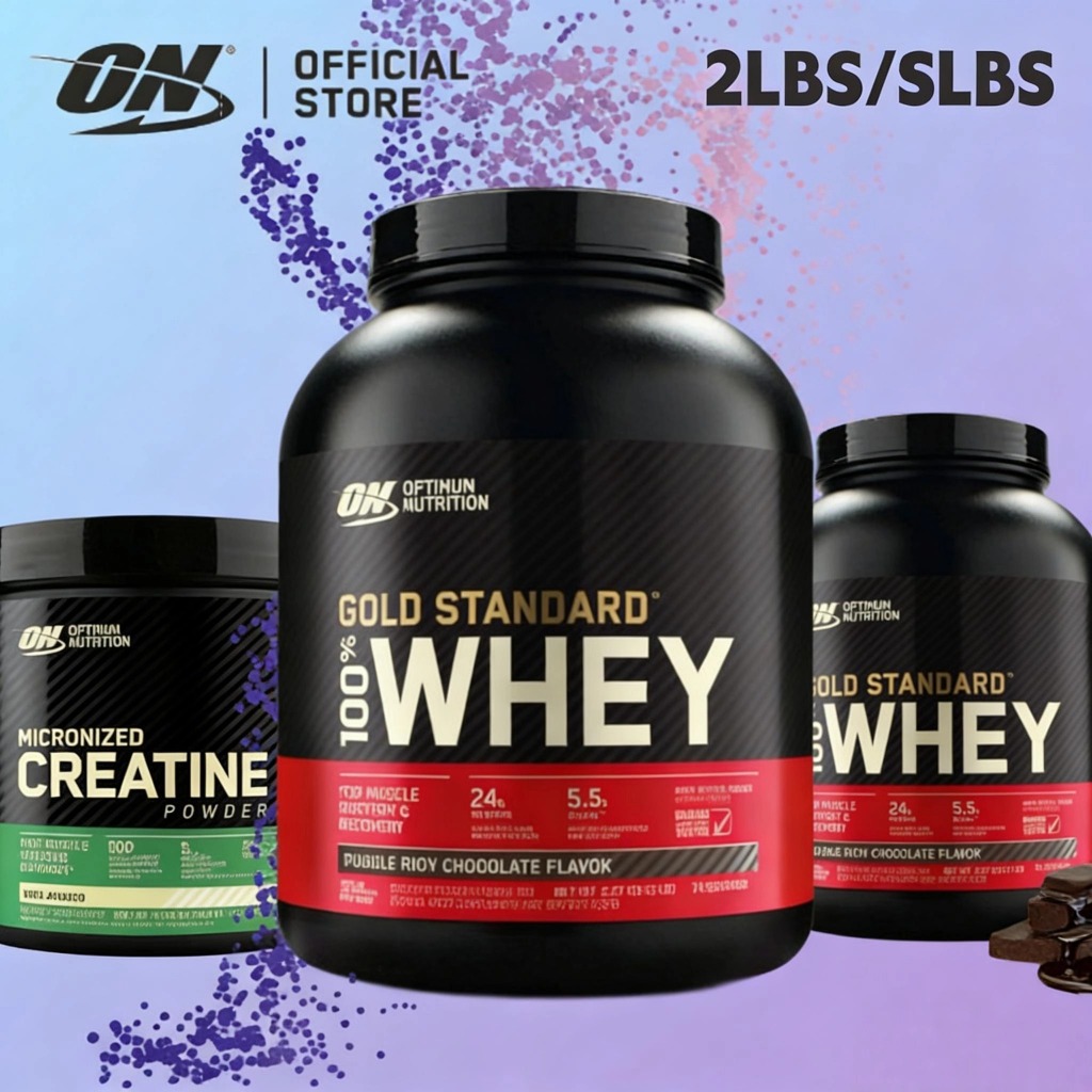 ON Gold Standard Whey 2/5lbs+Creatine 300G อาหารเสริมสร้างกล้ามเนื้อฟิตเนส