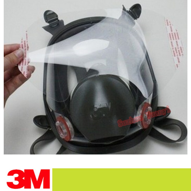 25PCS 3M 6885 Face Shield Faceshield เลนส์ฝาครอบชั้นสําหรับ 3M 6700 6800 6900 Full Face Mask25p RESP