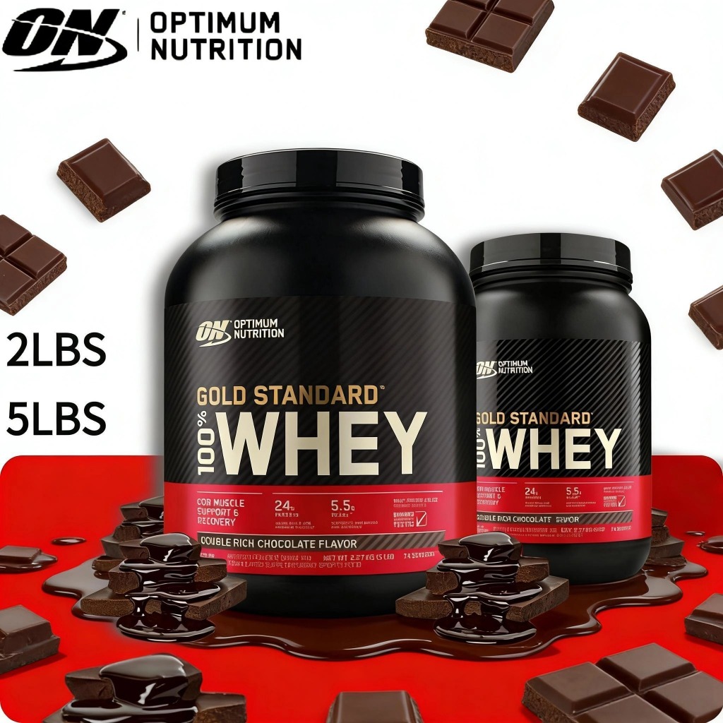 Optimum Nutrition Gold Standard เวย์โปรตีน 100% 2lbs และ 5lbs