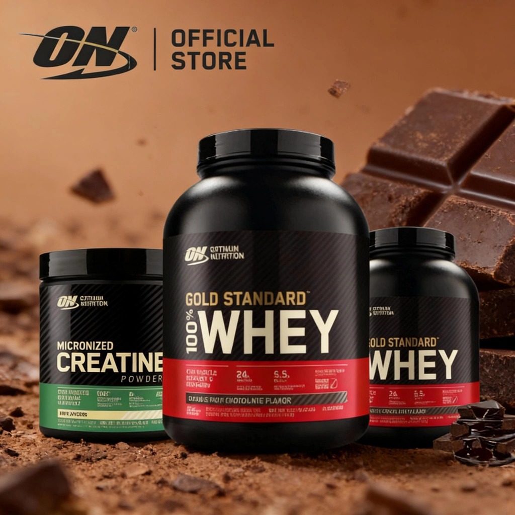 ON Optimum Nutrition Gold Standard เวย์โปรตีน 100% [2LBS/5LBS]