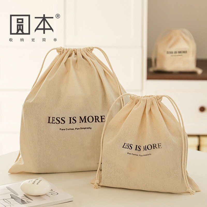 ถุงเก็บฝุ่นผ้าฝ้ายสําหรับกระเป๋าถือหรูหรา Drawstring Storage Pouch Anti-Mold Moisture Proof Purse Protector