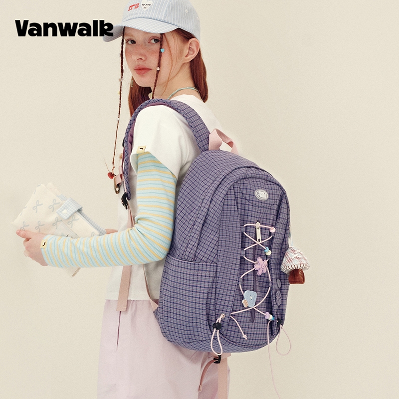 VANWALK Stationery Store Outdoor Commuting Laptop Backpack, Large Capacity Backpack v3024
