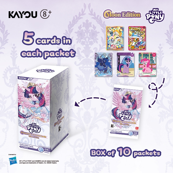 My Little Pony - การ์ดมิตรภาพ Eternal Moon Edition - Series 4