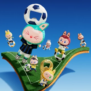 POP MART THE MONSTERS × FIFA SERIES - Bottle Opener Fridge Magnet Blind Box