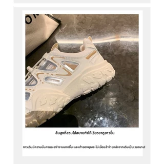 Chai Shoes รองเท้าผ้าใบผู้หญิง รองเท้าแฟชั่น รองเท้าคัทชูเพิ่มสูง อ่อนนุ่ม กันลื่น ระบายอากาศดี สวมใส่สบาย สไตล์สปอร์ต ใส่ไปทำงาน เดินเที่ยว ออกกำลังกาย พร้อมส่ง
