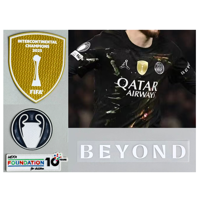 Football Patch - สำหรับเสื้อสูท Intercontinental Cup คุณภาพสูง 1:1