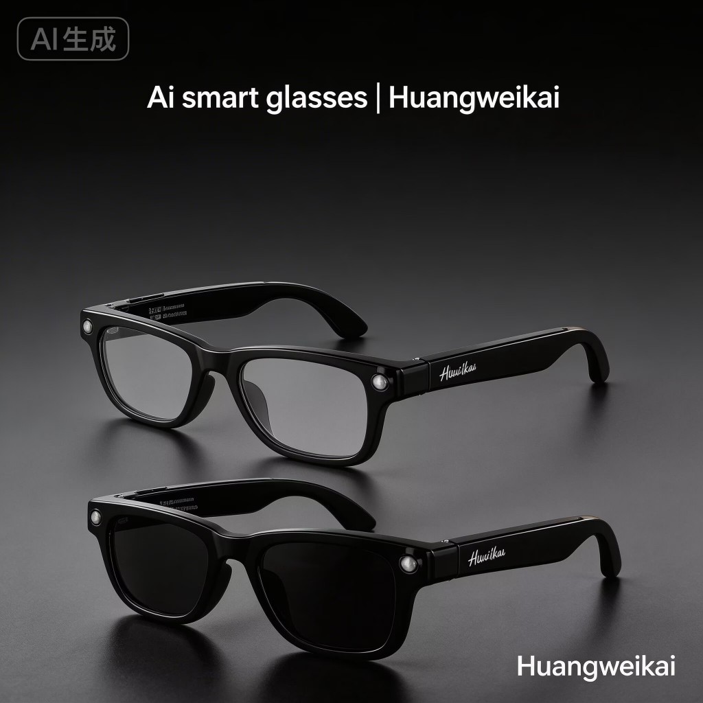 Ai 4 Microwear สมาร์ท Al แว่นตาบลูทูธ HD Call ไฟฉายที่แข็งแกร่งเพลง Voice Assistant แว่นตากันแดด VS 