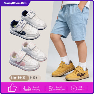 รองเท้าผ้าใบเด็กชายหญิงลําลองลื่นระบายอากาศรองเท้ากีฬาโรงเรี…