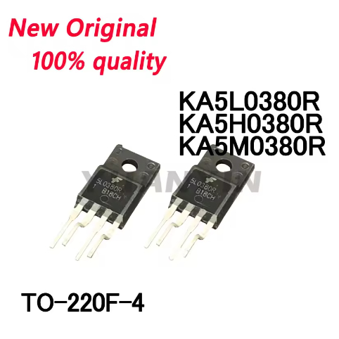 5PCS ใหม่ Original KA5L0380R 5L0380R KA5H0380R 5H0380R KA5M0380R 5M0380R TO-220F-4 LCD power การจัดก