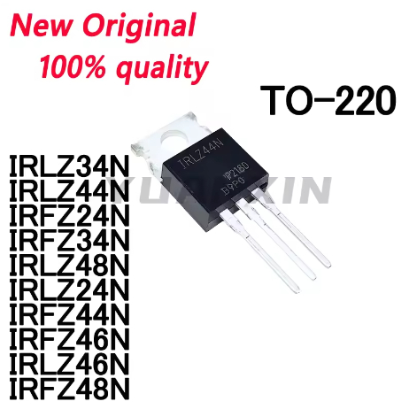 5PCS ใหม่ Original IRLZ44N IRLZ46N IRFZ34N IRLZ24N IRLZ48N IRFZ44N IRLZ34N IRFZ46N IRFZ48N IRFZ24N T