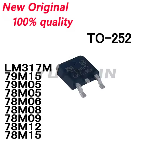 5PCSNew LM317 L78M05 L78M06 L78M08 L78M09 L79M05 L79M15 LM317M 79M15 79M05 78M06 78M08 78M09 78M15 8