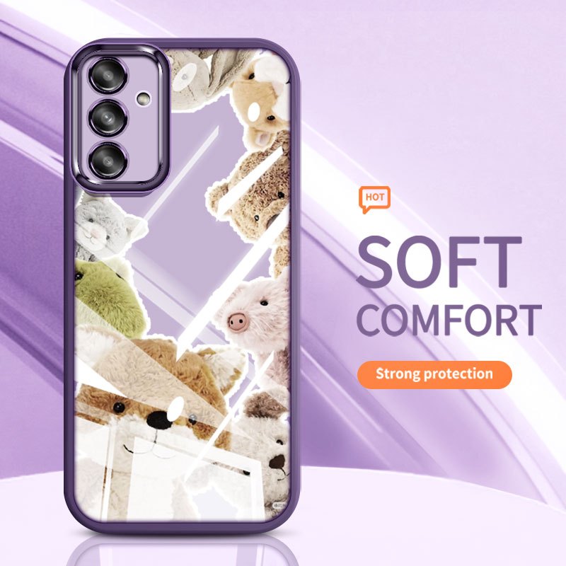SAMSUNG YBDเคสโทรศัพท์สําหรับSamsung Galaxy A27 A37 A57 A17 M17 F17 A13 A04S A14 A15 A16 4G 5Gที่มีส