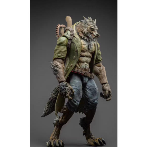 Craftsman Alliance Furei Planet Werewolf Veteran William Brown Werewolf Action Figure