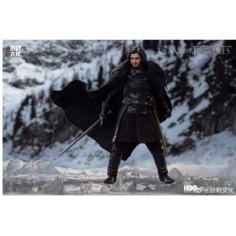 Yuanye Culture x Konglingge 1/12 Game of Thrones Jon Snow Action Figure