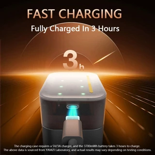 แบตเตอรี่ลิเธียมแบบชาร์จได้ yamzi ขนาด 1.5V AA และ AAA พร้อมเครื่องชาร์จอัจฉริยะ