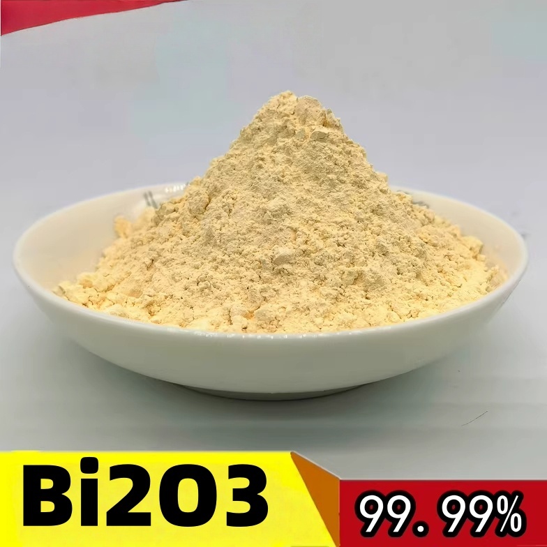 Bismuth Oxide Powder - ความบริสุทธิ์สูง 99.9% Bi2O3 Powder 50g 100g Bi2O3 Bismuth Trimile Fine Powde