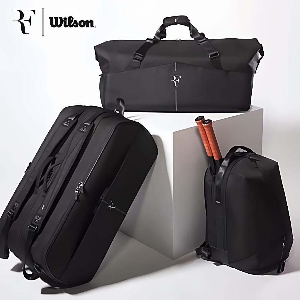 กระเป๋าเป้Wilson RF Filson Series สำหรับเทนนิสมืออาชีพ พร้อมอุปกรณ์ครบถ้วน และพื้นที่จัดเก็บแร็กเก็ต