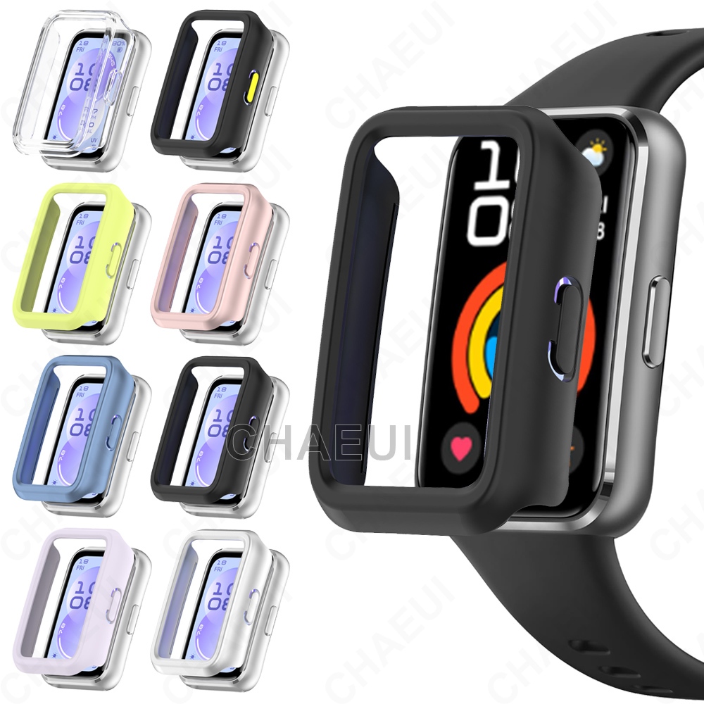 กรณี พีซี ป้องกันหน้าจอกรอบอุปกรณ์เสริมสําหรับ Huawei Band 11 Pro 10 9 8